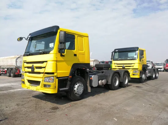 Sinotruk HOWO 6X4 400/430HP 10 ruote Heavy Duty Prime Mover A7 H7 N7 8X4 Euro 2 Tri Axle Dumper ribaltabile Shacman FAW Cargo Pull Tow utilizzato grande trattore testa camion