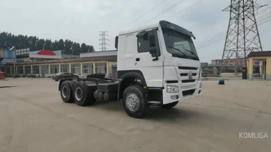 Camion con lampada frontale per trasporto merci di rimorchio a prezzo di rimorchio Howo Sinotruk 371 usato in vendita in Nigeria