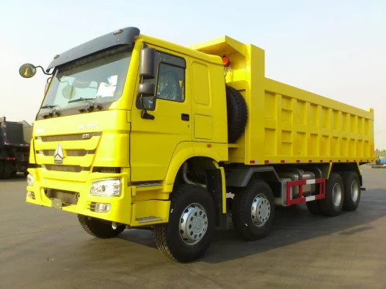 L'autocarro con cassone ribaltabile Cina Howo 8X4 6X4 ha utilizzato il miscelatore del ribaltabile dello scaricatore dello scaricatore della seconda mano che mescola il camion del trattore della pompa per calcestruzzo